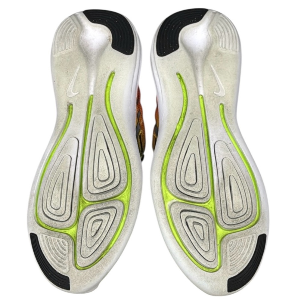 Nike Lunarstelos Neon Yellow Pink Orange #844740-999 Women's Running Shoes 8.5 - Picture 11 of 12